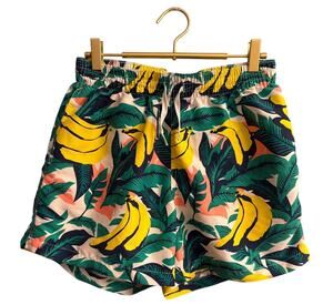 Chubbies Men's Medium Tropical Banana Print Swim Trunks Shorts Board Shorts EUC